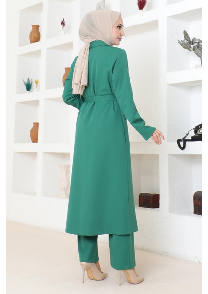 Missvalle Fermuar Detaylı Takım Zümrüt 19201 fırsatları