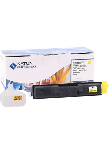 Olivetti D-Color MF-2603 Sarı Muadil Fotokopi Toner