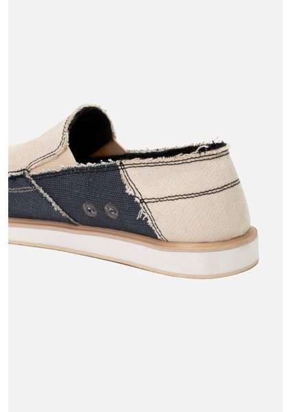Linen Espadril 1331 Keten Erkek Ayakkabı Lacivert