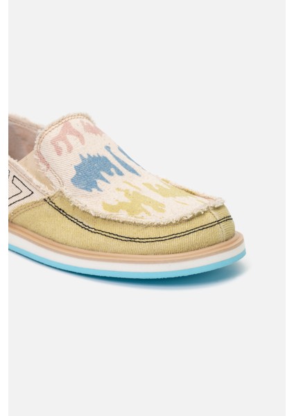 Linen Espadril 1331 Keten Kadın Ayakkabı Bej-Sarı indirimleri