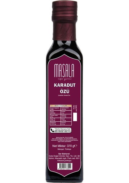 Karadut Özü 370 gr - Mulberry Extract