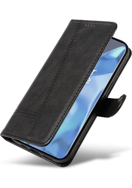 Oneplus 9 Pro Için Filp Durumda Preslenmiş Pu Deri Ayrılabilir Siyah Bilezik (Yurt Dışından) fırsatları