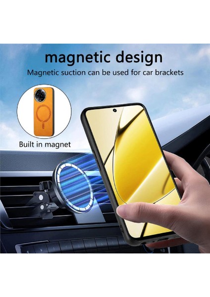 Realme 11 5g Magsafe Araba Mounts Için Kılıf Hafif Ince Kablosuz Şarj (Yurt Dışından) indirimleri