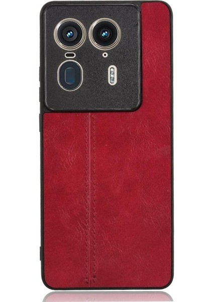 Motorola Kenar 50 Ultra Kickstand Cüzdan Kılıf Için Cüzdan Kılıf Kart Yuvası Pu (Yurt Dışından)