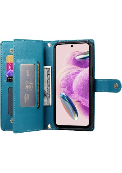Xiaomi Redmi Not 11 Için Flip Case 4g Crossbody Kayış Iş Cüzdan (Yurt Dışından)