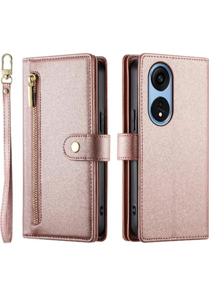 Oppo Oppo 8t 5g Için Flip Case Crossbody Kayış Cüzdan Iş Standı (Yurt Dışından)