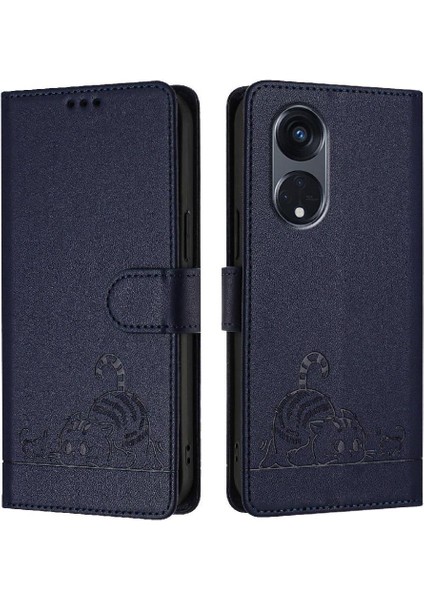 Oppo Için Kılıf Oppo 8t 5g Kedi Rfıd Cüzdan Kapak Çevirin Kart Yuvası Tutucu (Yurt Dışından) indirimleri