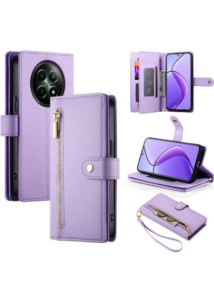 Realme 12 5g Cüzdan Standı Için Flip Case Crossbody Kayış Iş (Yurt Dışından) fırsatları