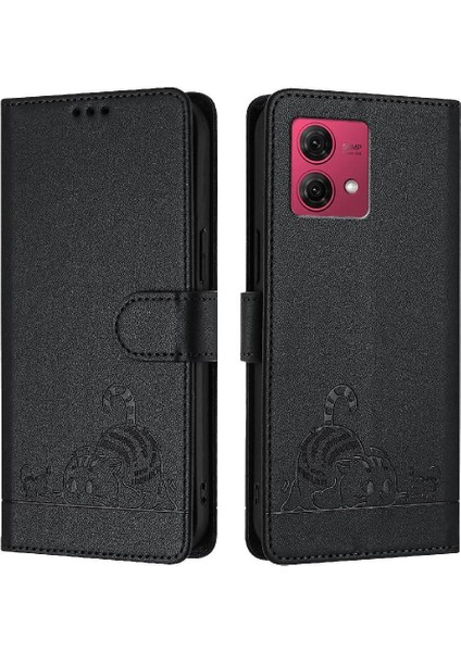 Motorola Moto G84 5g Kart Yuvası Tutucu Için Kılıf Kickstand Cüzdan Kapak Çevirin (Yurt Dışından)