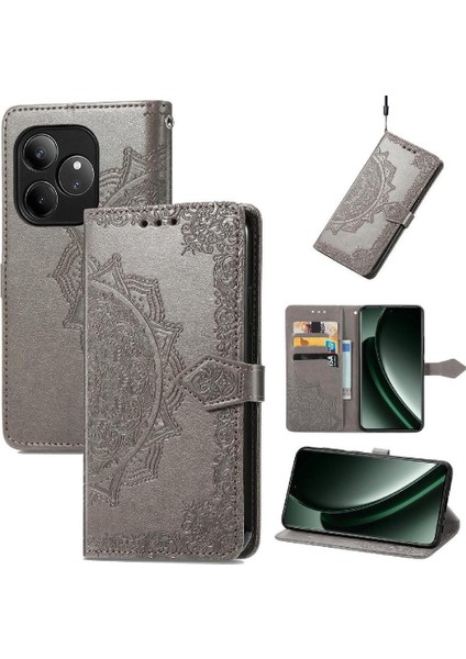 Realme Gt 6 Flip Kapak Için Flip Case Basit Iş Darbeye Zarif (Yurt Dışından) fiyatları