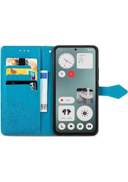 Nothing Flip Case Cmf Telefon 1 Zarif Desen Kapak Kapak Darbeye (Yurt Dışından)