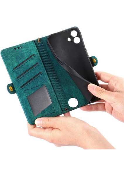 Nothing Flip Case Cmf Telefon 1 Deri Kılıf Kapak Kapak Cüzdan Basit (Yurt Dışından)