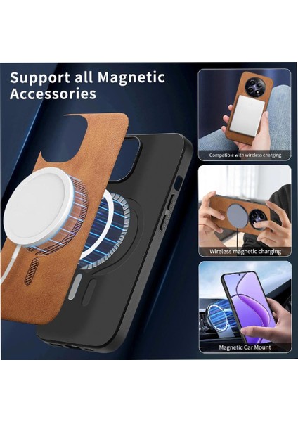 Realme 12 5g Hafif Ince Kablosuz Şarj Magsafe Araba Bağlar (Yurt Dışından) indirimleri