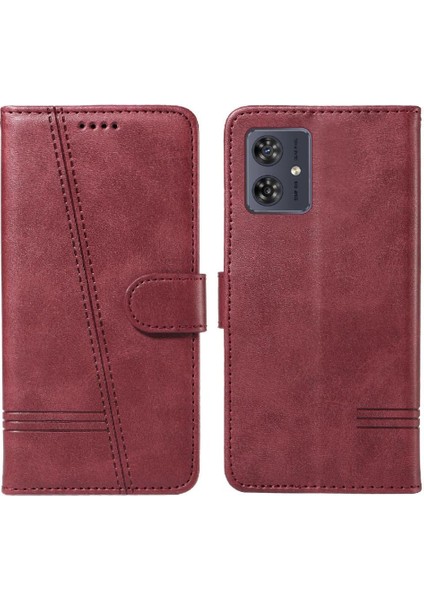 Motorola Moto G54 5g Ayrılabilir Siyah Bilezik Için Filp Durumda Preslenmiş Pu (Yurt Dışından) indirimleri