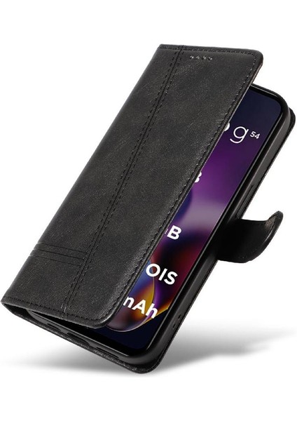 Motorola Moto G54 5g Ayrılabilir Siyah Bilezik Için Filp Durumda Preslenmiş Pu (Yurt Dışından) indirimleri