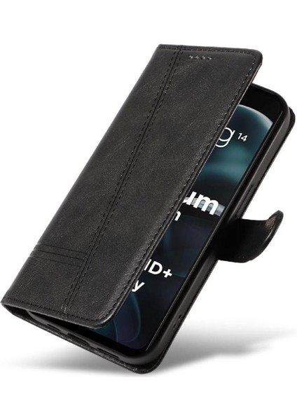 Motorola Moto G14 4g Cüzdan Telefon Kılıfı Için Filp Durumda Ayrılabilir Siyah ile (Yurt Dışından) indirimleri