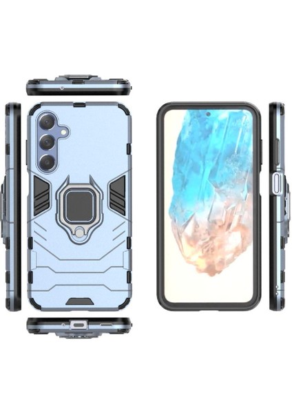 Samsung Galaxy M35 5g Darbeye Kapak Için Kılıf 360&DEG; Dönen Halka Askeri (Yurt Dışından) fırsatları