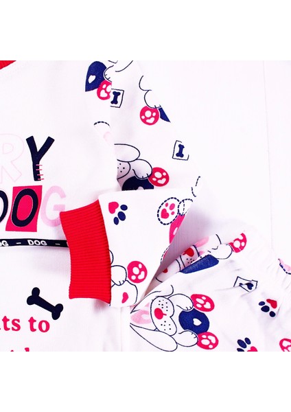 9-12-18-24 Ay Hungry Kız Çocuk Pijama Takımı Fuşya indirimleri