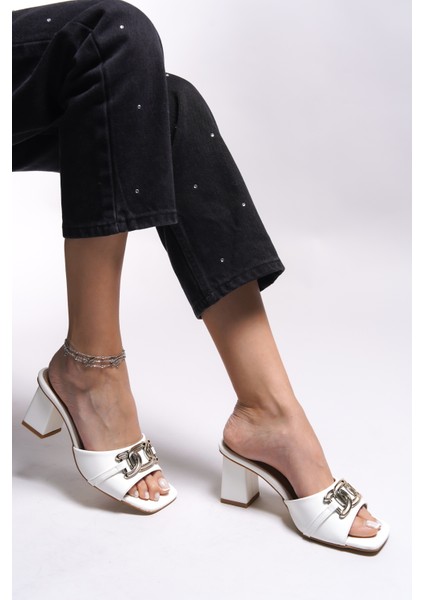 Fimdrih Kadın Topuklu Terlik 001282 indirimleri