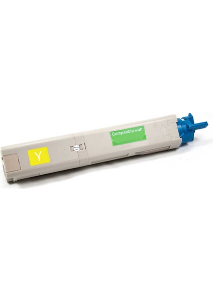 Oki C3300-43459345 Sarı Muadil Toner Yüksek Kapasiteli