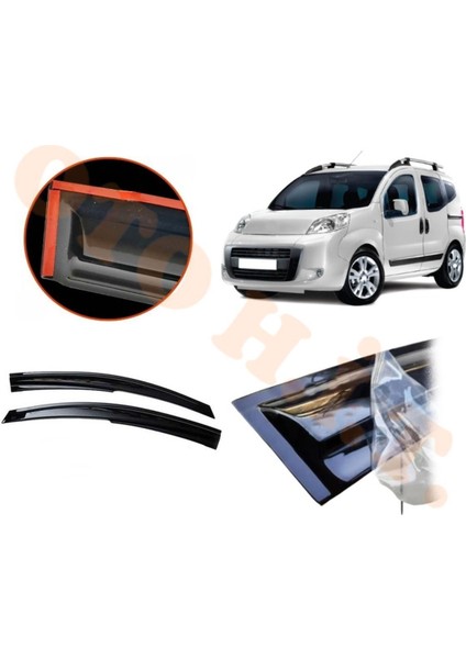 Fiat Fiorino Cam Rüzgarlığı Parlak Siyah Tam Uyumlu fiyatları