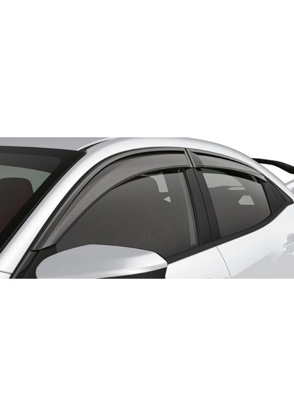 Renault Megane 2 Sedan Cam Rüzgarlığı Parlak Siyah Tam Uyumlu