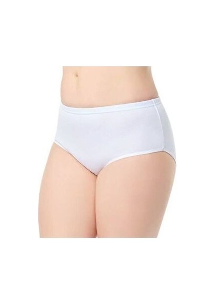 %100 Pamuk Yüksek Bel Bayan Külot 6lı
