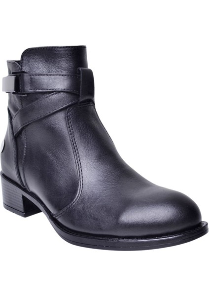 D24KB-1670 Siyah Kadın Deri Bot fiyatları