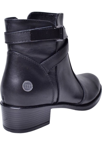 D24KB-1670 Siyah Kadın Deri Bot fırsatları