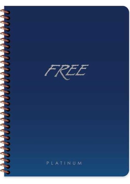 Free Platinum A5 80 Yaprak Kareli Karton Plastik Kapak Defter Keskin Color fırsatları