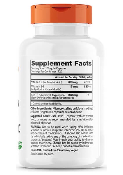 5-Htp Enhanced With Vitamins B6 Relax Mood Serotoninvitamin C modelleri