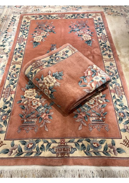 El Dokuma Kabartmalı Çin Halısı Ebat 245X153 indirimleri