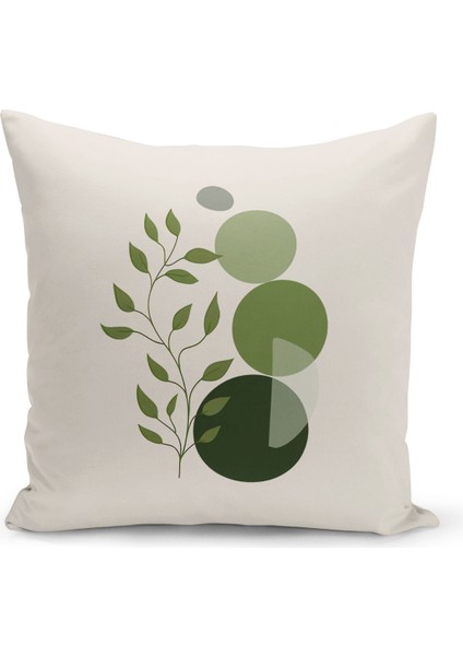 Minimalist Serisi Çift Tarafı Dijital Baskılı Kırlent Kılıfı (Minimalist Cushion Cover)