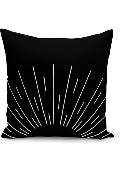 Minimalist Serisi Çift Tarafı Dijital Baskılı Kırlent Kılıfı (Minimalist Cushion Cover)