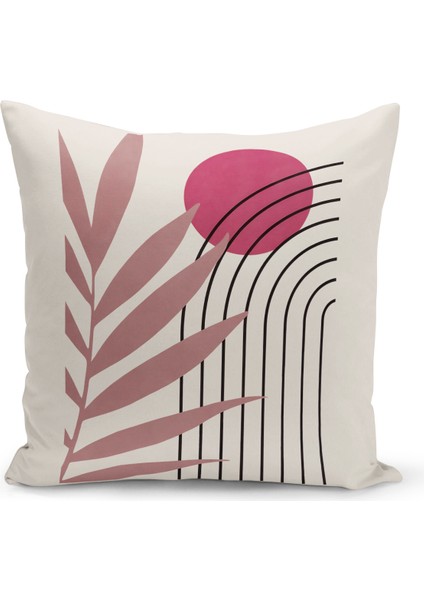 Minimalist Serisi Çift Tarafı Dijital Baskılı Kırlent Kılıfı (Minimalist Cushion Cover)