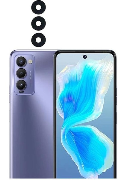 Tekno Prime Tecno Camon 18 Premier Ile Uyumlu Kamera Camı  Ch9