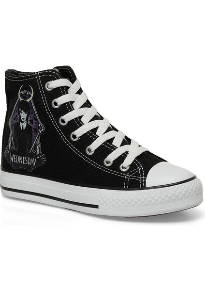 Wednesday Alına.F4Fx Siyah Kız Çocuk High Sneaker fiyatları