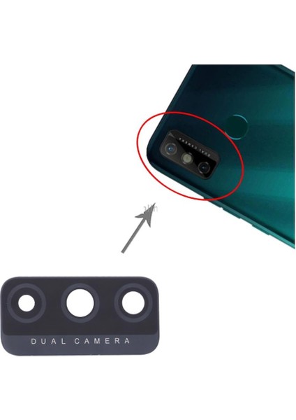 Tecno Spark 6 Go Ile Uyumlu Kamera Camı Ke5