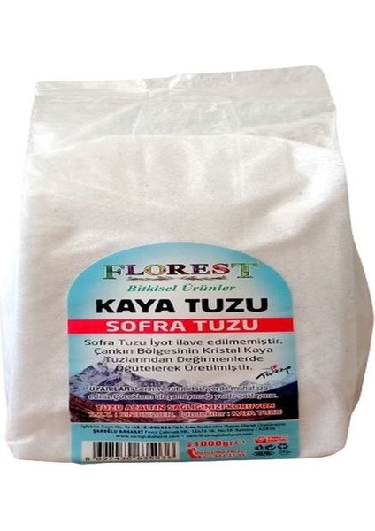 Kaya Tuzu Doğal Öğütülmüş 1-Kg