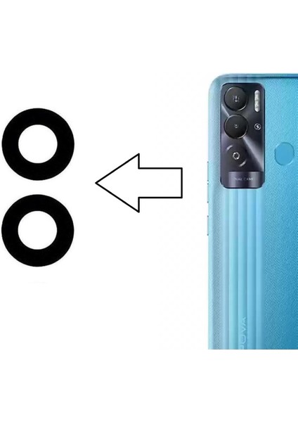 Tecno Pova Neo 1 Ile Uyumlu Kamera Camı Le6 LE6H