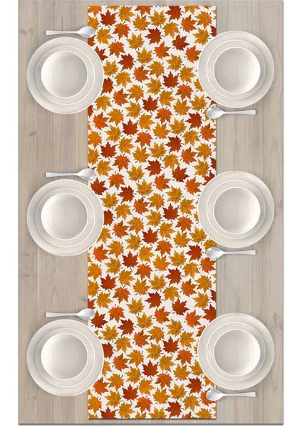 Sonbahar Serisi 140X40 cm Dijital Baskılı Runner (Halloween Autumn) fiyatları
