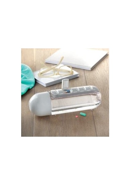 600 ml Dahili 7 Günlük Ilaç Organizer Su Şişesi indirimleri