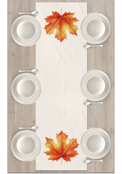 Sonbahar Serisi 140X40 cm Dijital Baskılı Runner (Halloween Autumn) fiyatları