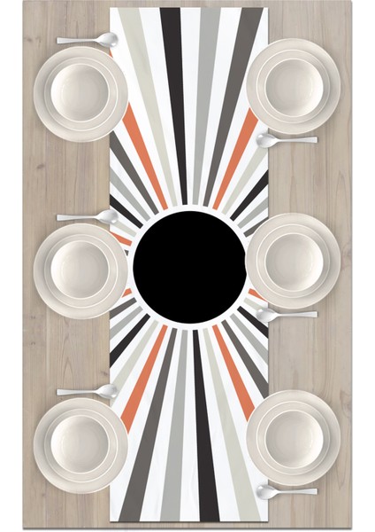 Minimalist Serisi 140X40 cm Dijital Baskılı Runner fiyatları