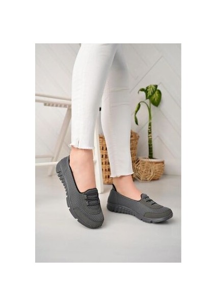 Kadın Füme Hafif Taban Günlük Rahat Spor Babet Ayakkabı modelleri