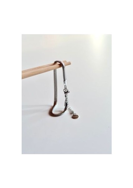 Yılan Zincir Bileklik / Python Chain / 3mm fırsatları