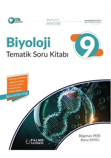 Palme Yayıncılık 9. Sınıf Joker Biyoloji Soru Kitabı