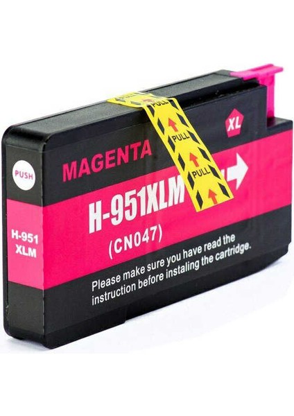 Hp 951XL-CN047AE Kırmızı Sıfır Muadil Kartuş Yüksek Kapasiteli