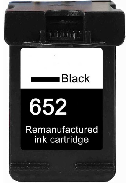 Hp 652-F6V25AE Siyah Muadil Kartuş