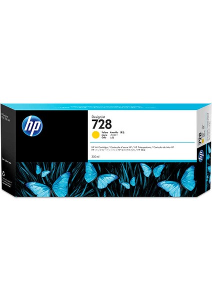 Hp 728-F9K15A Sarı Orijinal Kartuş Extra Yüksek Kapasiteli